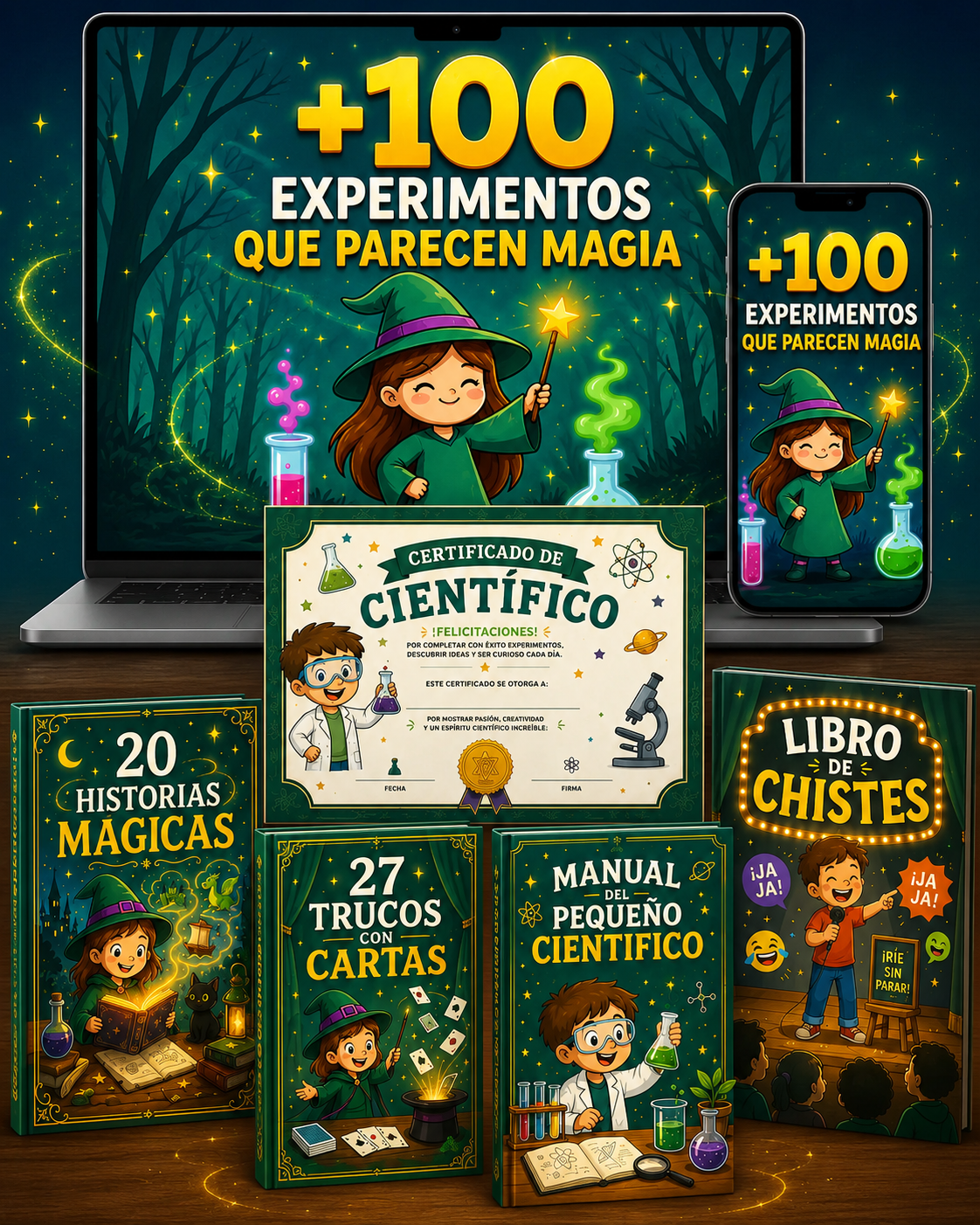 Pack 5x1 - Laboratorio Mágico